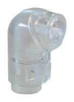 90DEG PATCH LEAD ADAPTER, CLEAR, CABLE