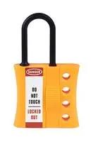 LOCKOUT HASP, NYLON, 6MM SHACKLE