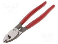 Pliers; cutting; PVC coated handles; 210mm C.K