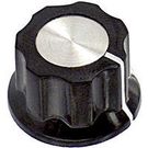 FLUTED KNOB WITH LINE INDICATOR, 3.175MM