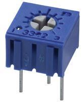 TRIMMER POTENTIOMETER, 10KOHM 1TURN THROUGH HOLE