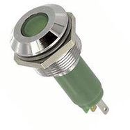 PANEL MOUNT INDICATOR, LED, 19MM, GREEN, 230V