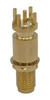 RF CONN, SMA, BLKHD JACK, 50 OHM, PCB