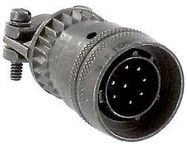 CIRCULAR CONNECTOR PLUG, SIZE 12, 8 POSITION, CABLE