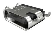 USB CONN, 2.0, TYPE C, R/A RCPT, 16POS