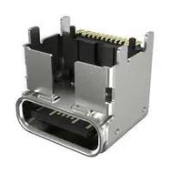 USB CONN, 2.0, TYPE C, R/A RCPT, 16POS