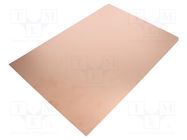 Laminate; FR4,epoxy resin; 0.6mm; L: 420mm; W: 297mm 