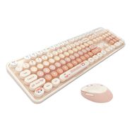 MOFII Sweet New 2.4G Wireless Keyboard + Mouse Set (Orange), MOFII