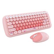 MOFII Candy New 2.4G Wireless Keyboard + Mouse Set (Pink), MOFII