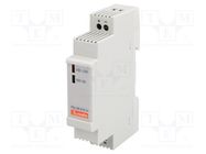 Power supply: switched-mode; for DIN rail; 10W; 24VDC; 0.42A; 80% LOVATO ELECTRIC