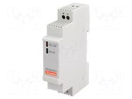 Power supply: switching; for DIN rail; 10W; 24VDC; 0.42A; OUT: 1 LOVATO ELECTRIC