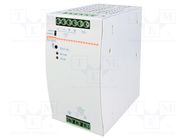 Power supply: switched-mode; for DIN rail; 120W; 24VDC; 5A; OUT: 1 LOVATO ELECTRIC