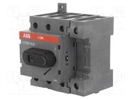 Switch-disconnector; Poles: 4; for DIN rail mounting; 80A; OT ABB