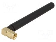 Antenna; GSM; 2dBi; linear; angular,twist-on; 50Ω; -40÷85°C SR PASSIVES