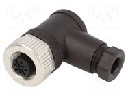 Connector: M12; plug; PIN: 4; female; A code-DeviceNet / CANopen LAPP