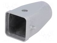 Enclosure for connectors: HDC; size H-A 3; for cable; for latch LAPP
