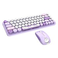 MOFII Wireless Keyboard+Mouse iBean Pro New 2.4G (Purple), MOFII