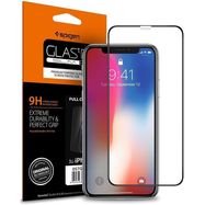 Spigen Glass FC Tempered Glass with Black Frame for iPhone X / XS / 11 Pro, Spigen