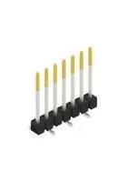 PIN HEADER, 7POS, 1ROW, 2.54MM, SMD