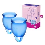 Menstrual Cup Satisfyer Feel confident (blue), Satisfyer