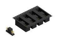 PIN HEADER, 16POS, 2ROW, 2.54MM, SMD