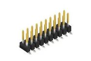 PIN HEADER, 20POS, 2ROW, 2.54MM, SMD