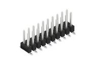 PIN HEADER, 20POS, 2ROW, 2.54MM, SMD