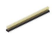 PIN HEADER, 66POS, 2ROW, 2.54MM, SMD