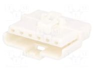 Connector: wire-wire; plug; hermaphrodite; PIN: 6; Ditto; straight MOLEX