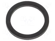 Gasket; EPDM; Thk: 2mm; Øint: 22.5mm; Øout: 27mm; PG16 BM GROUP