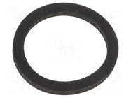 Gasket; EPDM; Thk: 2mm; Øint: 18.6mm; Øout: 22.5mm; PG11 BM GROUP