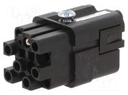 Connector: HDC; female; EPIC H-A; PIN: 13; 12+PE; size H-A 3; 10A LAPP