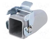Enclosure for connectors: HDC; size H-A 3; with latch; straight LAPP