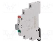 Module: pushbutton switch; 250VAC; 16A; for DIN rail mounting ABB