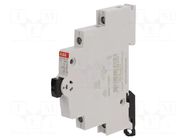 Module: pushbutton switch; 250VAC; 16A; for DIN rail mounting ABB