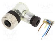 Connector: M12; plug; PIN: 4; female; A code-DeviceNet / CANopen 