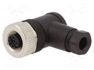 Connector: M12; plug; PIN: 5; female; angled; IP67; screw terminal LAPP