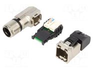 Connector: RJ45; plug; PIN: 8; Cat: 5; shielded; 8p8c; 5.5÷10mm; IDC LAPP