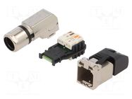 Connector: RJ45; plug; PIN: 8; Cat: 6a; shielded; 8p8c; 5.5÷10mm; IDC LAPP