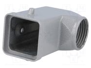 Enclosure: for HDC connectors; EPIC; size H-A 3; M20; 21x21mm LAPP