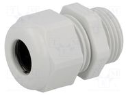 Cable gland; M20; 1.5; IP68; polyamide; light grey; UL94V-0; HSK-K HUMMEL