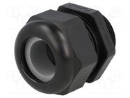 Cable gland; M32; 1.5; IP68; polyamide; black; UL94V-0; HSK-K HUMMEL