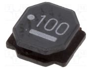 Inductor: wire; SMD; 10uH; Ioper: 1.45A; 120mΩ; ±20%; Isat: 1.3A FERROCORE
