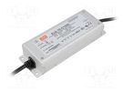 Power supply: switched-mode; LED; 74.55W; 35÷71VDC; 1050mA; IP67 MEAN WELL