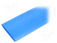 Heat shrink sleeve; 2: 1; 38.1mm; L: 1.2m; blue; polyolefine; 5pcs. ALPHA WIRE