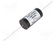 Capacitor: polypropylene; 22uF; 400VDC; ±2%; Ø31.5x62mm; -25÷85°C MIFLEX