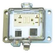 DATA INTERFACE PORT, CAT 5, 1 PORT, ALUM