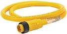 CORDSET, MALE, SINGLE ENDED, 5POS, 16AWG, 15FT