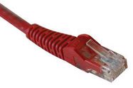 NETWORK CABLE, RJ45, CAT6, 6FT, RED