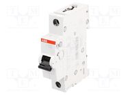 Circuit breaker; 230/400VAC; Inom: 1.6A; Poles: 1; Charact: C; 6kA ABB